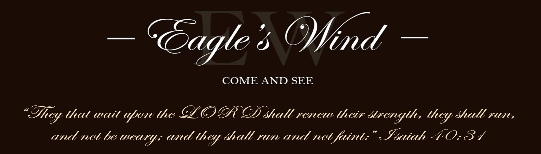 Eagle's Wind - Christian faith and salvation guide